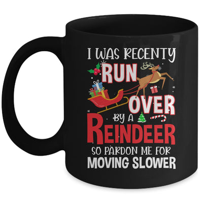 Grandma Got Run Over By A Reindeer Christmas So Pardon Me Mug | siriusteestore