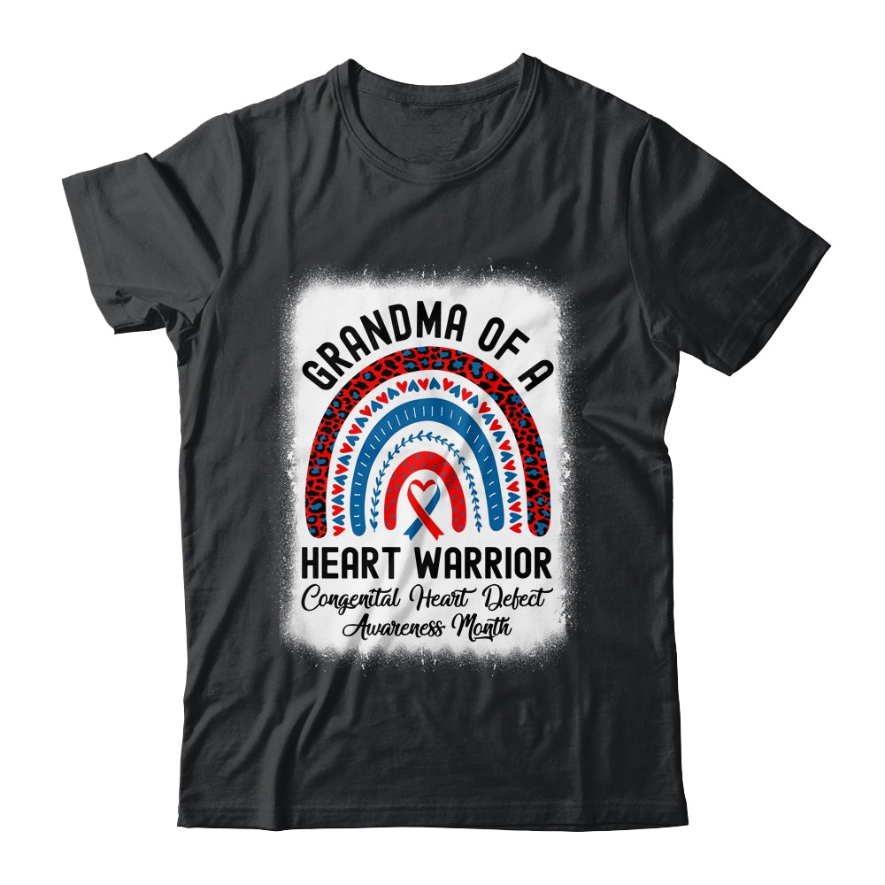 Grandma Of A Warrior CHD Congenital Heart Defect Awareness Month Shirt & Hoodie Shirt & Hoodie | siriusteestore