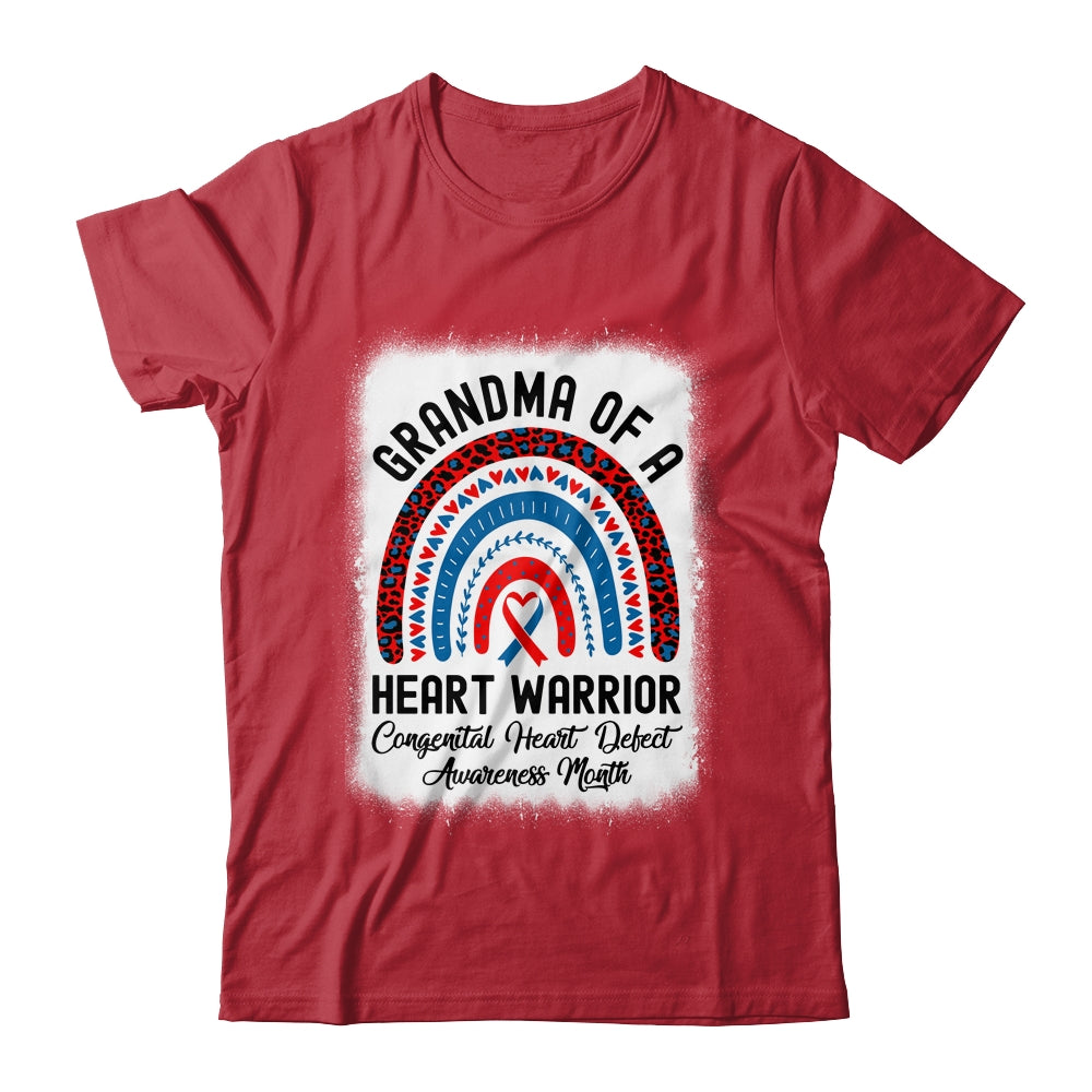 Grandma Of A Warrior CHD Congenital Heart Defect Awareness Month Shirt & Hoodie Shirt & Hoodie | siriusteestore