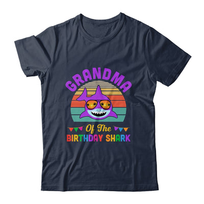 Grandma Of The Shark Birthday Grandma Matching Family Shirt & Hoodie | siriusteestore