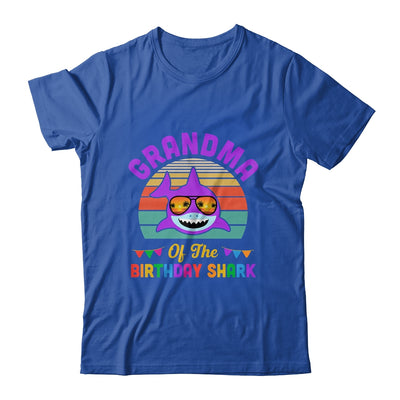 Grandma Of The Shark Birthday Grandma Matching Family Shirt & Hoodie | siriusteestore