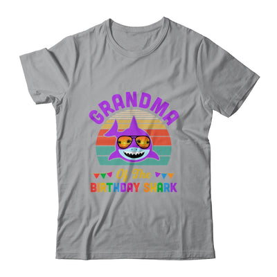 Grandma Of The Shark Birthday Grandma Matching Family Shirt & Hoodie | siriusteestore