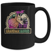 Grandma Saurus Grandmasaurus T Rex Dinosaur Family Matching Mug | siriusteestore