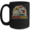 Grandmasaurus T Rex Dinosaur Grandma Saurus Family Matching Mug | siriusteestore