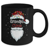 Grandpa Claus Beard Red Plaid Christmas Pajamas Xmas Mug | siriusteestore