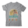Grandpa Dinosaur Of The Birthday Boy Matching Family Shirt & Hoodie | siriusteestore