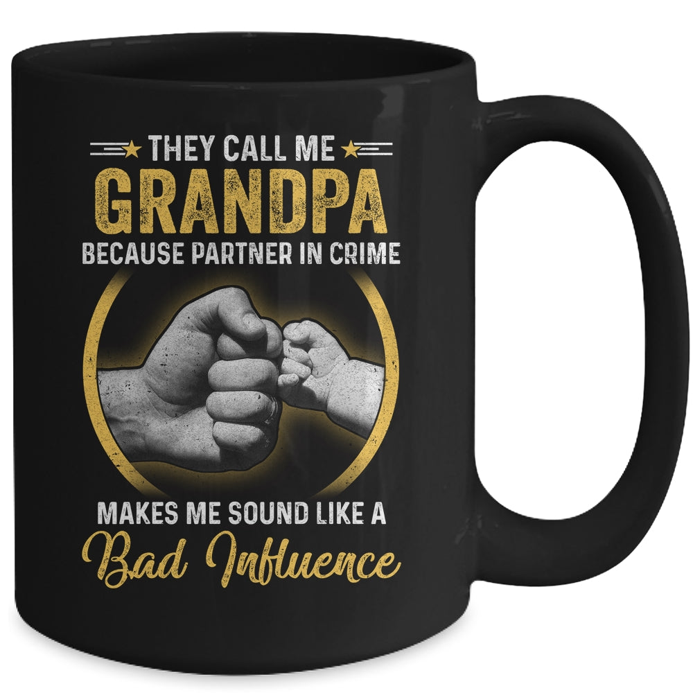 Grandpa For Men Funny Fathers Day They Call Me Grandpa Mug | siriusteestore