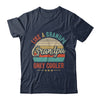Grandpa Like A Grandpa Only Cooler Vintage Dad Fathers Day Shirt & Hoodie | siriusteestore