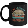 Grandpa Like A Grandpa Only Cooler Vintage Dad Fathers Day Mug | siriusteestore