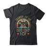 Grandpa Of The Birthday Boy Vintage Matching Gamer Birthday Shirt & Hoodie | siriusteestore