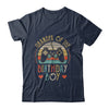 Grandpa Of The Birthday Boy Vintage Matching Gamer Birthday Shirt & Hoodie | siriusteestore