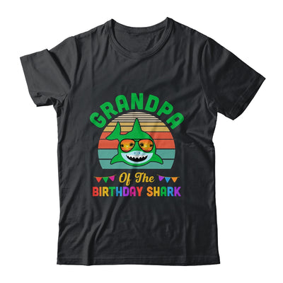 Grandpa Of The Shark Birthday Grandpa Matching Family Shirt & Hoodie | siriusteestore