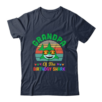 Grandpa Of The Shark Birthday Grandpa Matching Family Shirt & Hoodie | siriusteestore