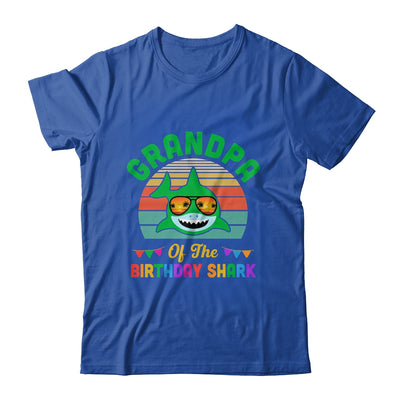 Grandpa Of The Shark Birthday Grandpa Matching Family Shirt & Hoodie | siriusteestore