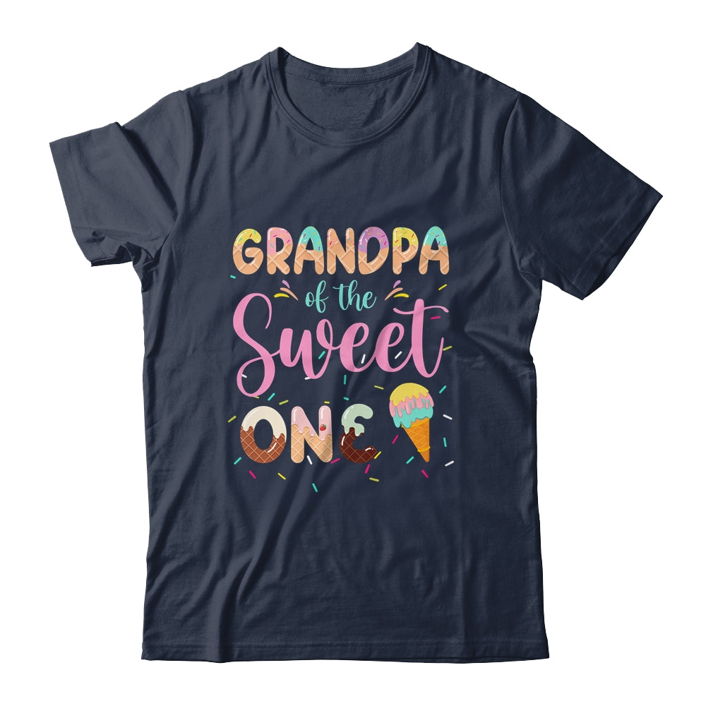 Grandpa Of The Sweet One Ice Cream 1st First Birthday Family Shirt & Hoodie | siriusteestore