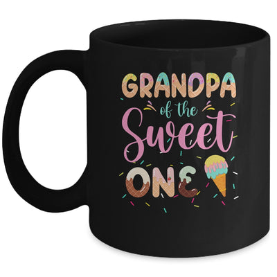 Grandpa Of The Sweet One Ice Cream 1st First Birthday Family Mug | siriusteestore