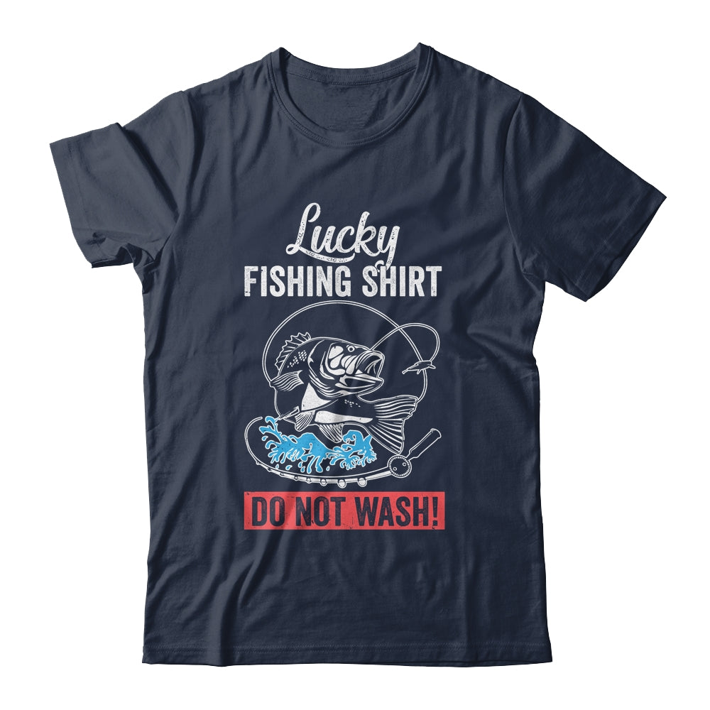 Grandpa Papa Dad Fishing For Men Lucky Fishing Funny Shirt & Hoodie | siriusteestore