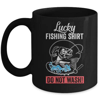 Grandpa Papa Dad Fishing For Men Lucky Fishing Funny Mug | siriusteestore