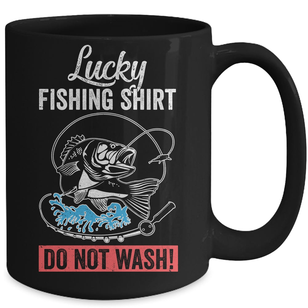 Grandpa Papa Dad Fishing For Men Lucky Fishing Funny Mug | siriusteestore