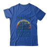 Grandpa Pontoon Captain Funny Boating Boat Lake Fathers Day Shirt & Hoodie | siriusteestore