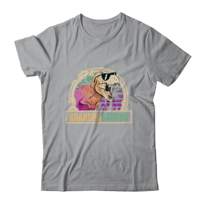 Grandpa Saurus Grandpasaurus T Rex Dinosaur Family Matching Shirt & Hoodie | siriusteestore