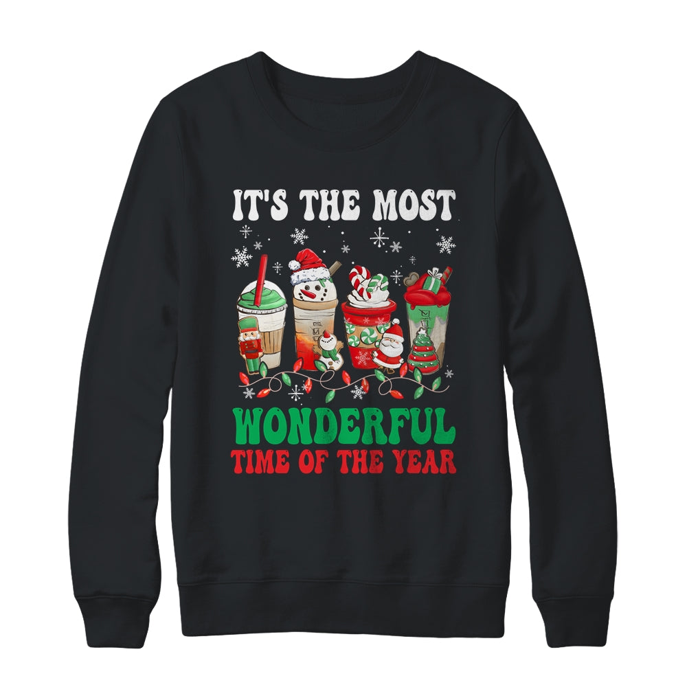 Groovy Christmas It's The Most Wonderful Time Of The Year Shirt & Sweatshirt | siriusteestore