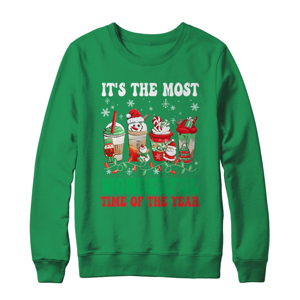 Groovy Christmas It's The Most Wonderful Time Of The Year Shirt & Sweatshirt | siriusteestore