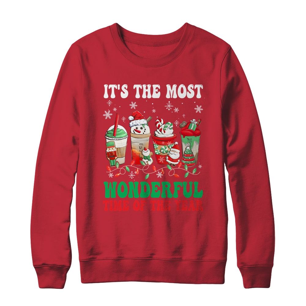 Groovy Christmas It's The Most Wonderful Time Of The Year Shirt & Sweatshirt | siriusteestore