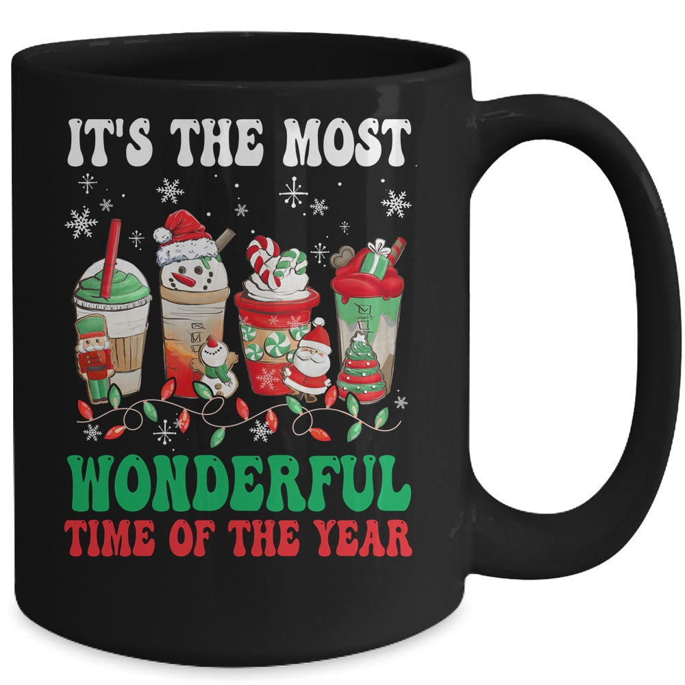 Groovy Christmas It's The Most Wonderful Time Of The Year Mug | siriusteestore