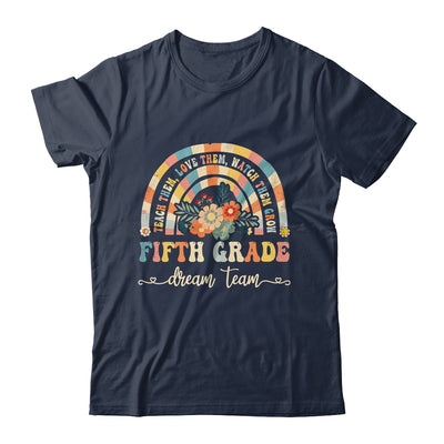 Groovy Fifth Grade Dream Team Retro Back To School Teachers Shirt & Hoodie | siriusteestore