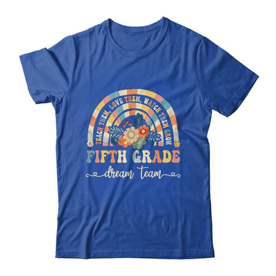 Groovy Fifth Grade Dream Team Retro Back To School Teachers Shirt & Hoodie | siriusteestore