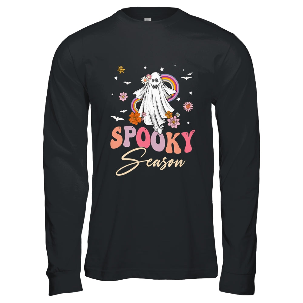 Groovy Ghost Spooky Season Funny Retro Halloween Costume Shirt & Hoodie | siriusteestore