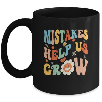 Groovy Growth Mindset Positive Retro Teachers Back To School Mug | siriusteestore