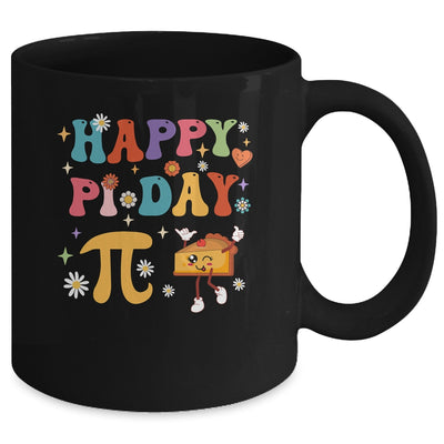 Groovy Happy Pi Day Mathematics Math Teacher Pi Day 314 Mug | siriusteestore