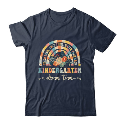 Groovy Kindergarten Dream Team Retro Back To School Teachers Shirt & Hoodie | siriusteestore