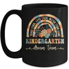 Groovy Kindergarten Dream Team Retro Back To School Teachers Mug | siriusteestore