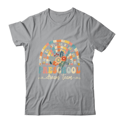 Groovy Preschool Dream Team Retro Back To School Teachers Shirt & Hoodie | siriusteestore