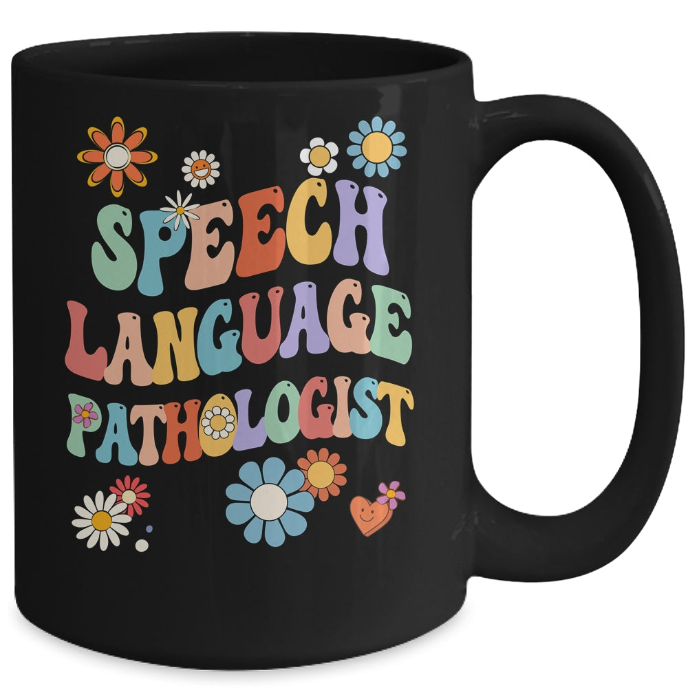 Groovy Speech Language Pathologist SLP Your Words Matters Mug | siriusteestore