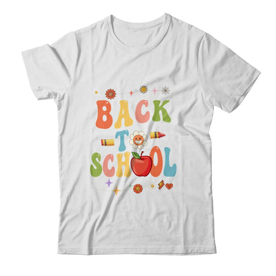 Groovy Teacher Grade Elementary Retro Welcome Back To School Shirt & Hoodie | siriusteestore