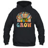 Growth Mindset Positive Retro Teachers Back To School Groovy Shirt & Hoodie | siriusteestore
