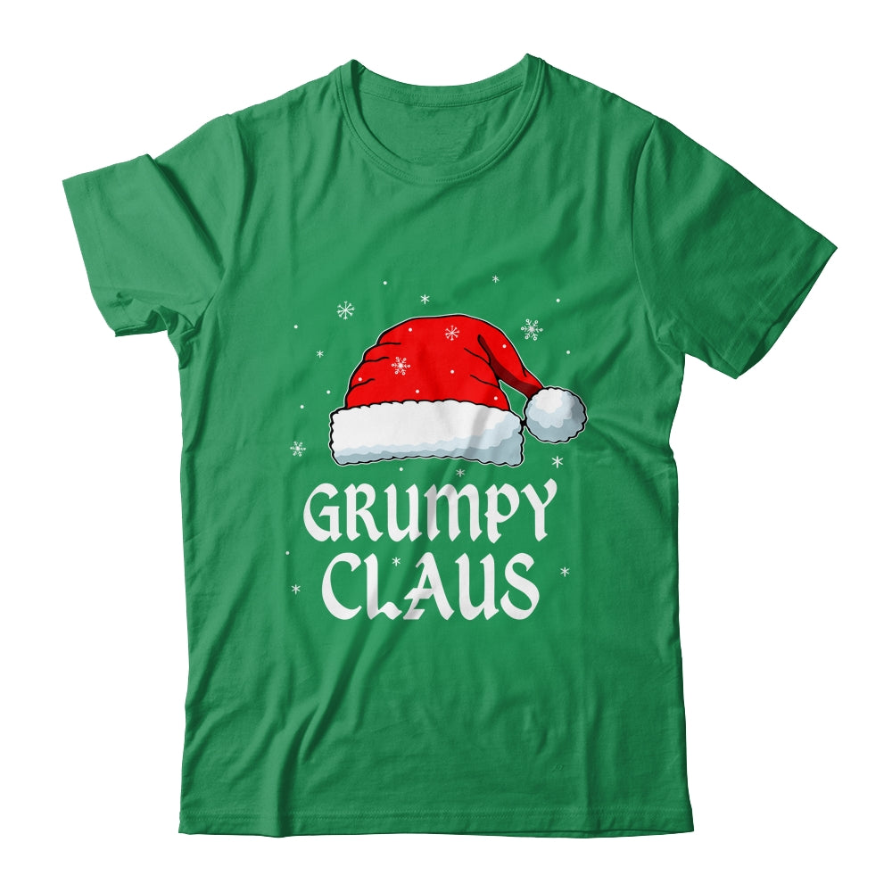 Grumpy Claus Santa Hat Christmas Gift Family Matching Shirt & Sweatshirt | siriusteestore