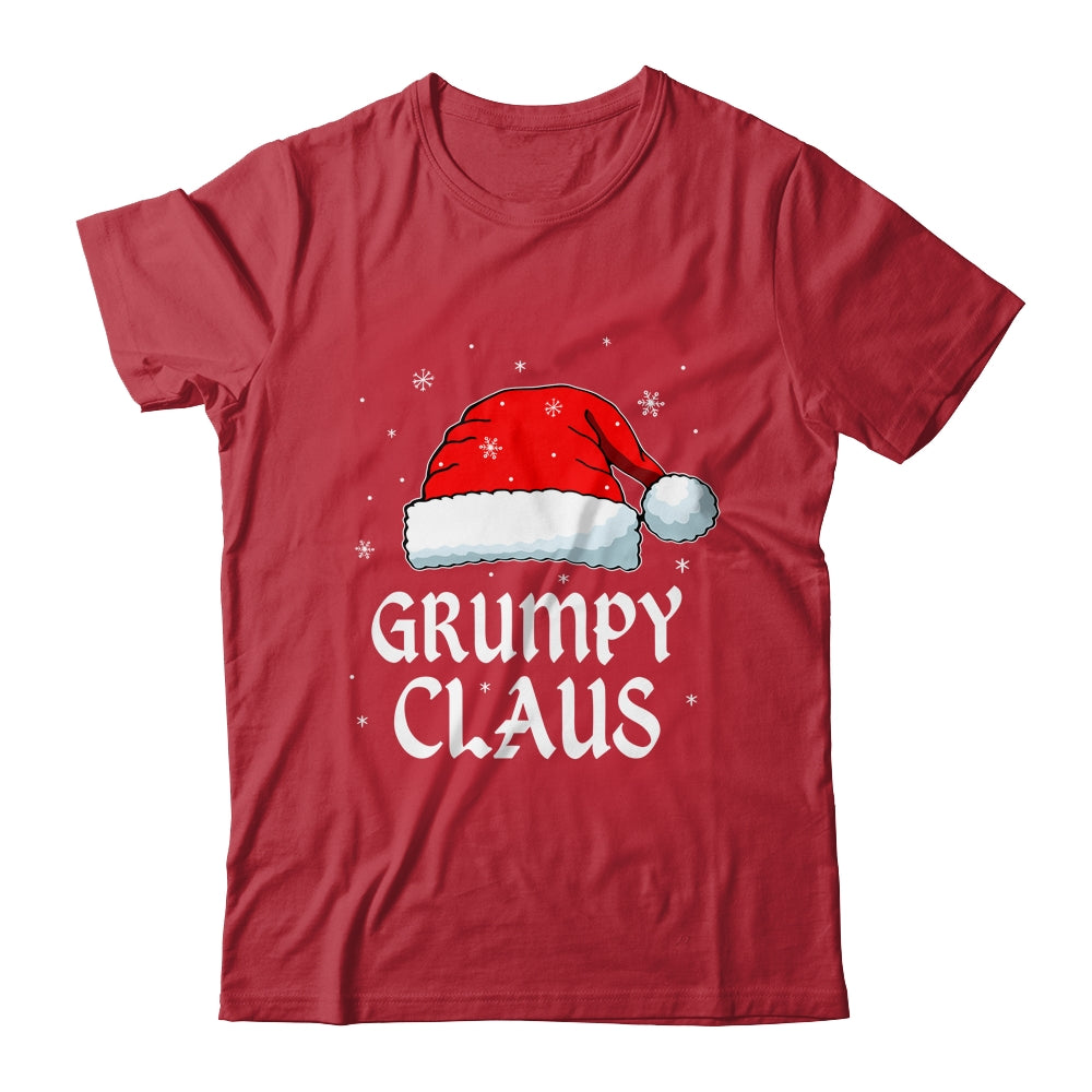 Grumpy Claus Santa Hat Christmas Gift Family Matching Shirt & Sweatshirt | siriusteestore