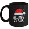 Grumpy Claus Santa Hat Christmas Gift Family Matching Mug | siriusteestore