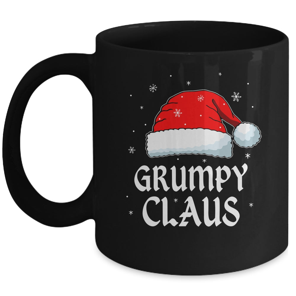 Grumpy Claus Santa Hat Christmas Gift Family Matching Mug | siriusteestore
