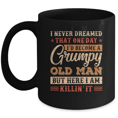 Grumpy Grandpa Old Man Joke Sarcastic Humor Saying Fathers Mug | siriusteestore