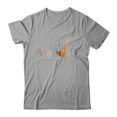 Guitar Heartbeat Vintage Musician Music Guitar Lover Shirt & Hoodie | siriusteestore