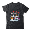 Guitar Santa Hat Christmas Tree Funny Music Loves Xmas Shirt & Sweatshirt | siriusteestore