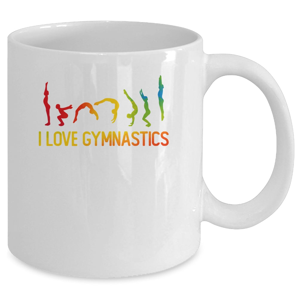 Gymnastic Floor Routine I Love Gymnastics Mug | siriusteestore