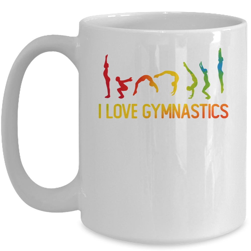 Gymnastic Floor Routine I Love Gymnastics Mug | siriusteestore
