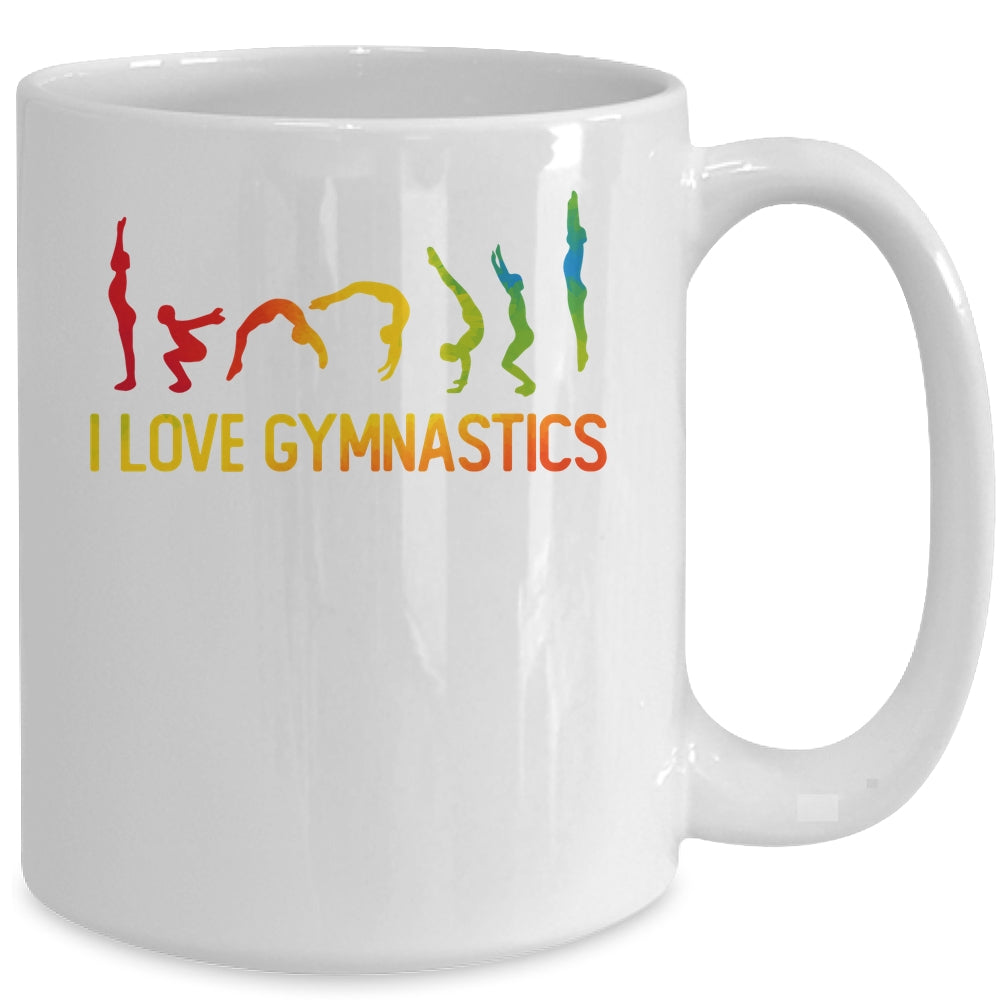Gymnastic Floor Routine I Love Gymnastics Mug | siriusteestore